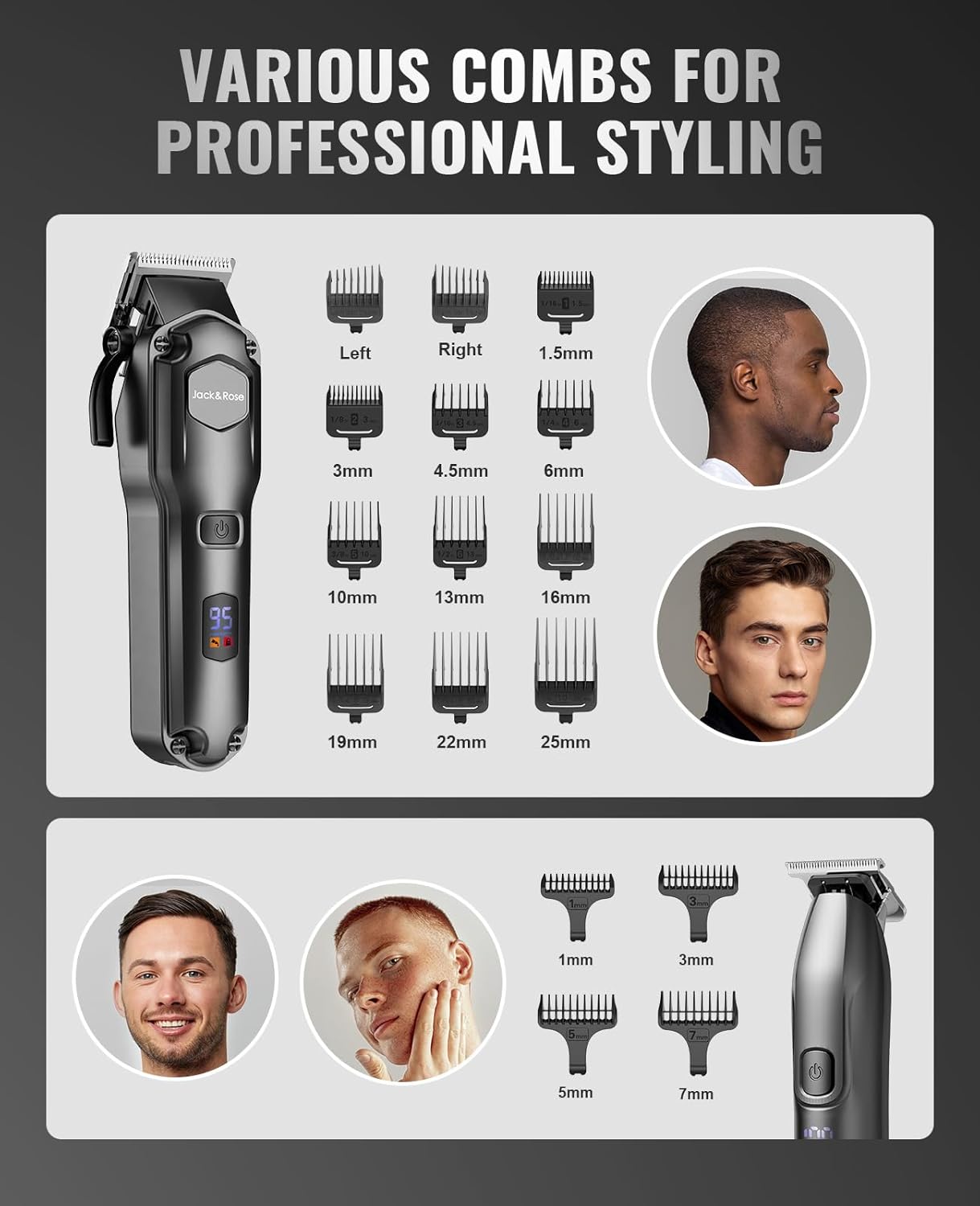 Thumbnail 4 de Jack & Rose Cordless Hair Clipper Set
