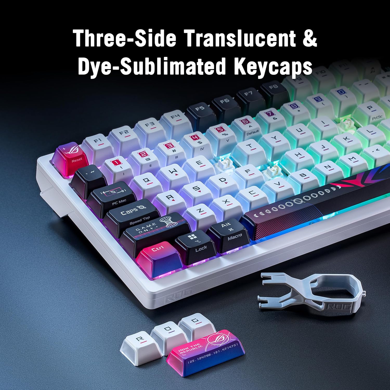 Thumbnail 1 de ASUS ROG Azoth X 75% mechanical keyboard ⌨