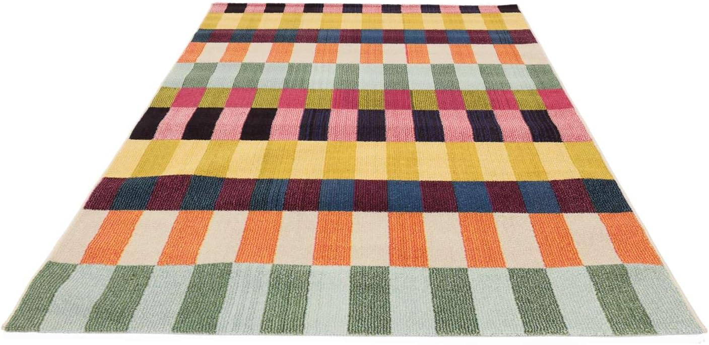 Thumbnail 3 de RugVista Flor Rug, 140 x 200 cm, multicoloured, medium pile, cotton and polypropylene
