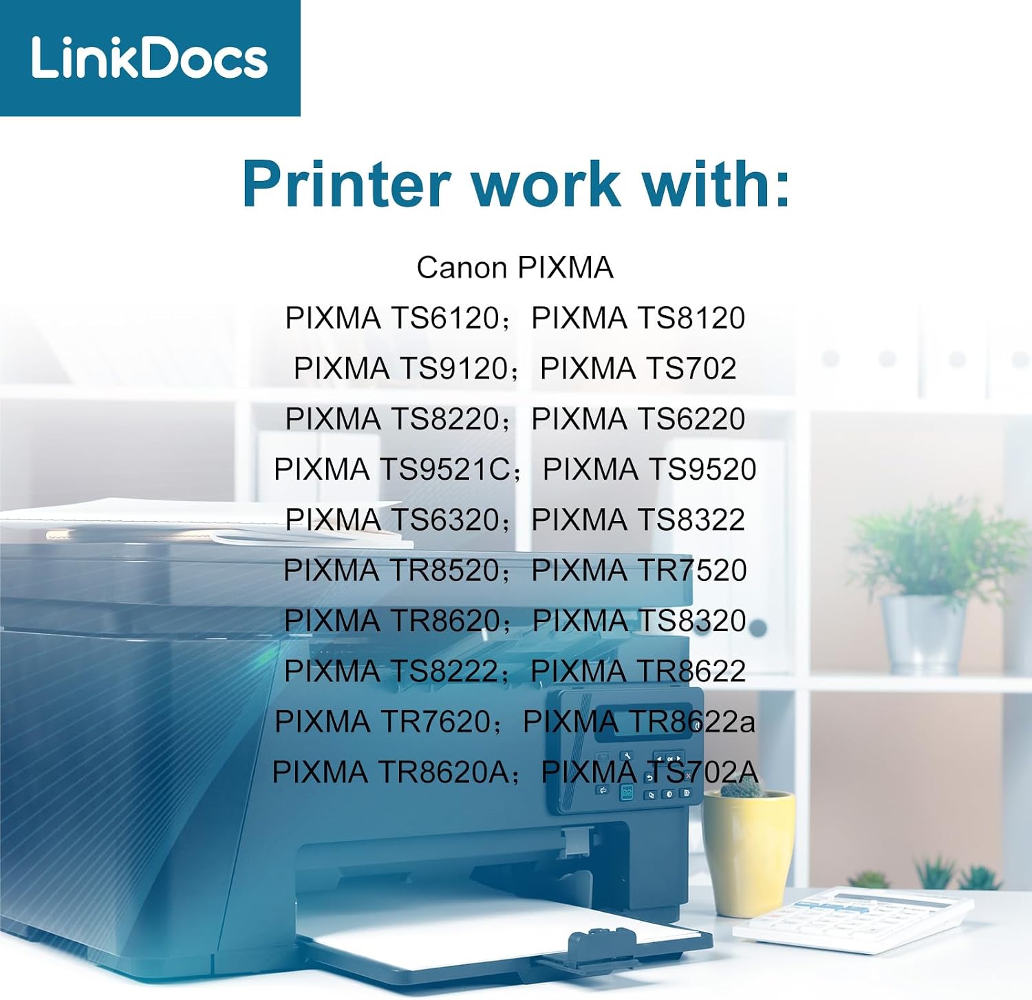 Detalle de LinkDocs Compatible Ink Cartridges 5-Pack