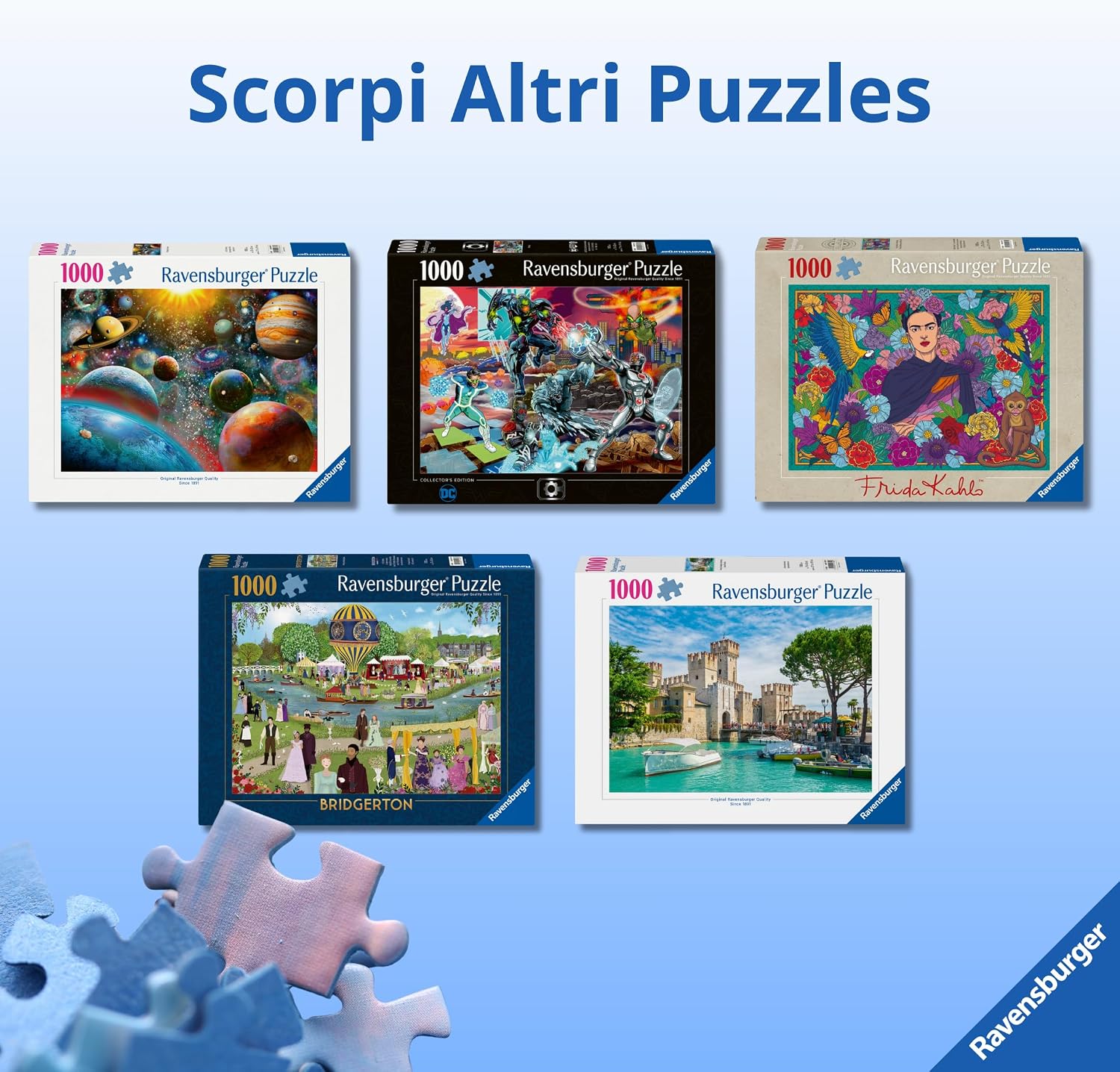 Thumbnail 6 de Ravensburger Puzzle Pianeti 1000 pezzi 70x50 cm 🧩