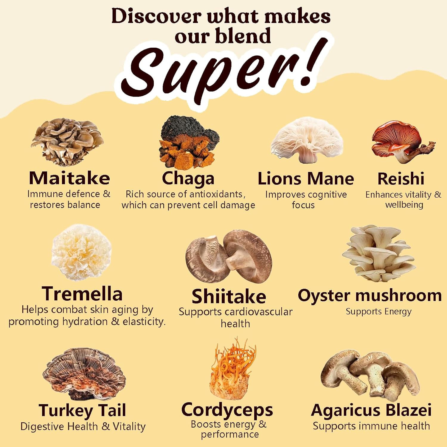 Detalle 2 de Suiyilary Mushroom Coffee Powder 147g