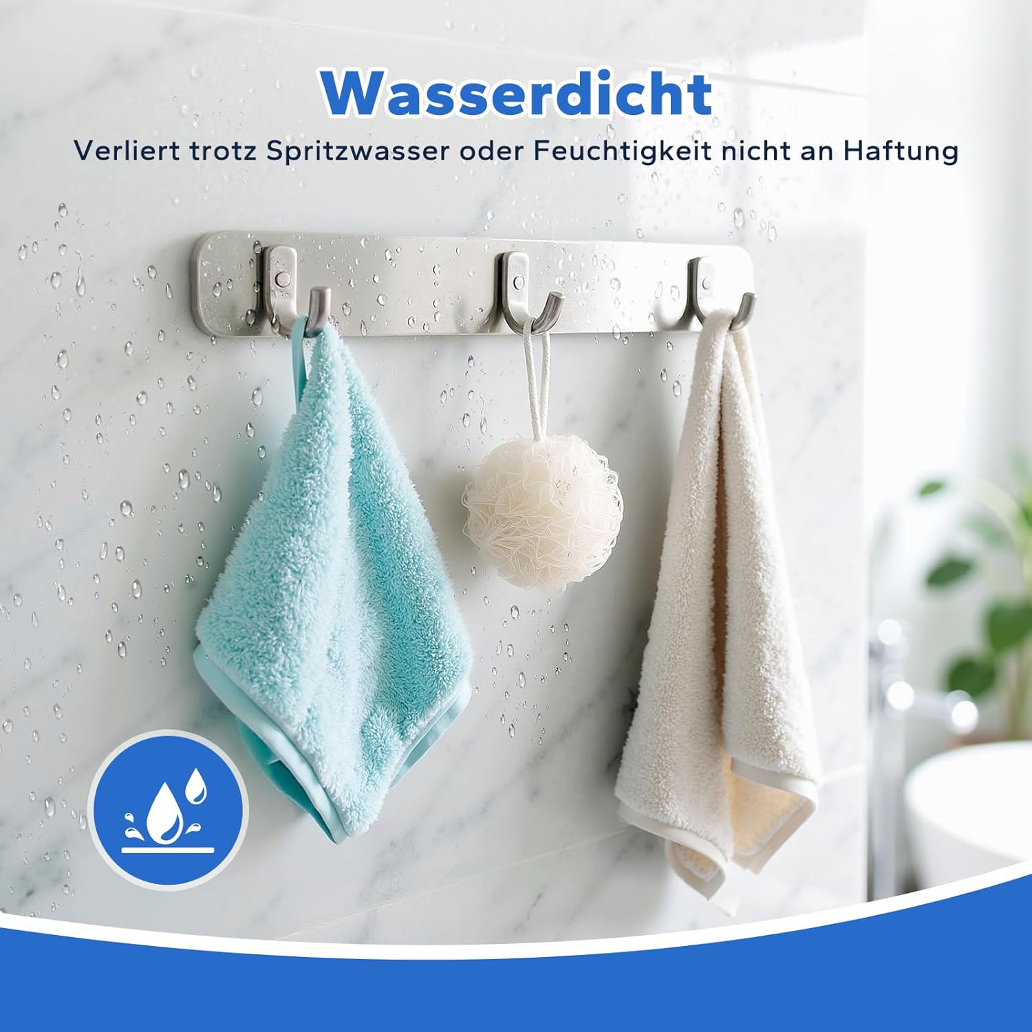 Thumbnail 4 de HOMMAND Klebepads doppelseitig extra stark aus EVA-Schaumstoff – 40 Stück (rund & quadratisch), wasserfest