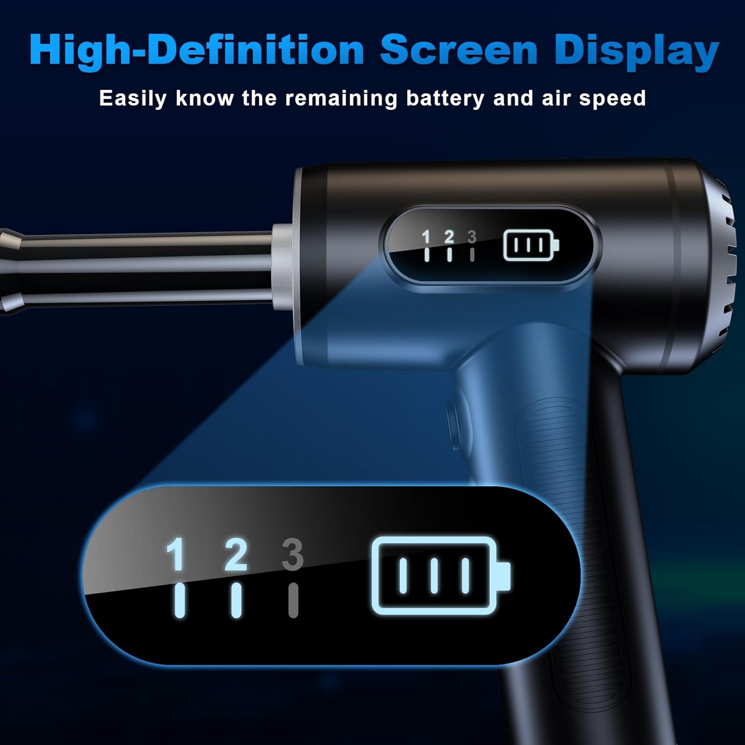 Detalle 2 de Compressed Air Duster-3 100,000 RPM ⚡