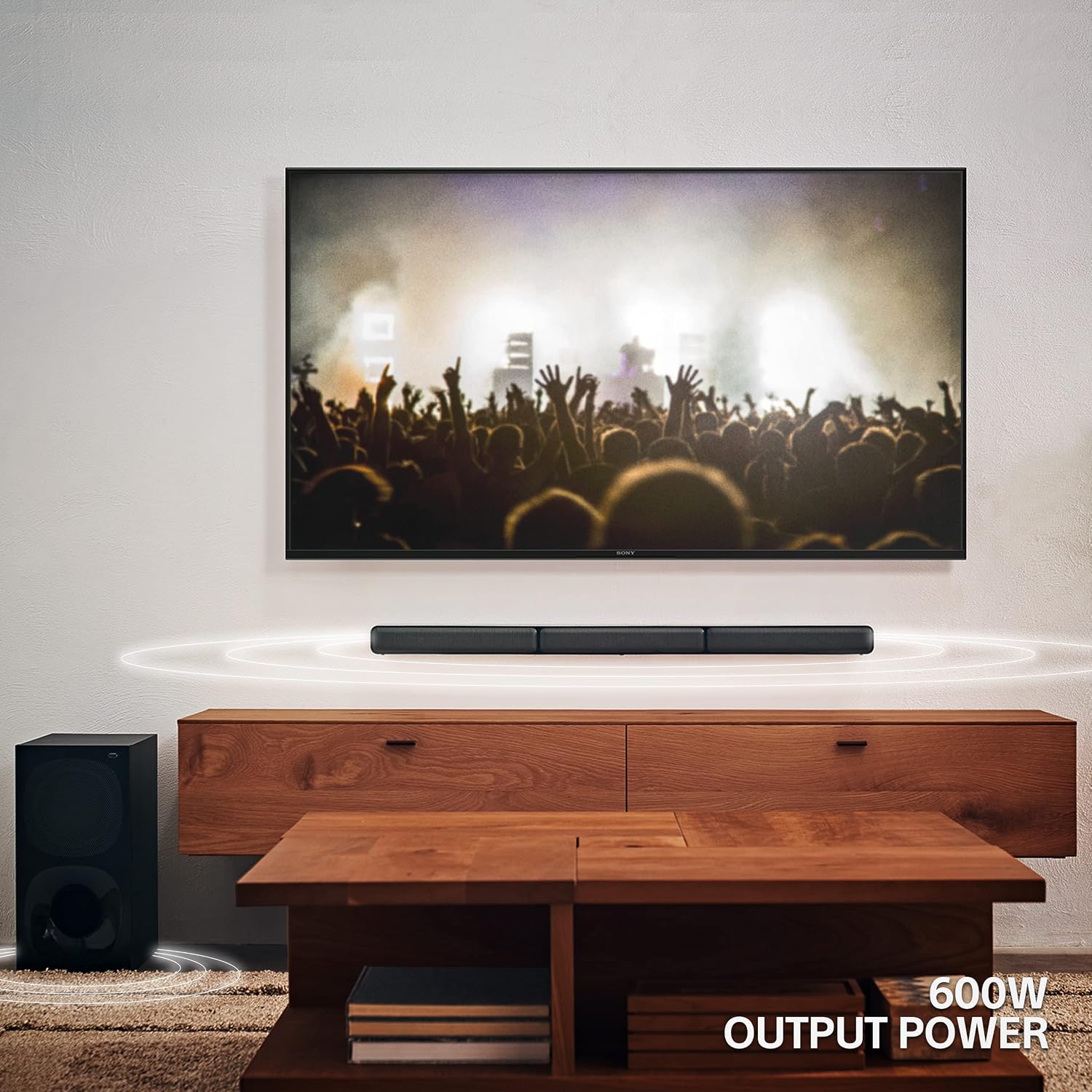 Detalle de Sony 5.1-channel home theater soundbar system