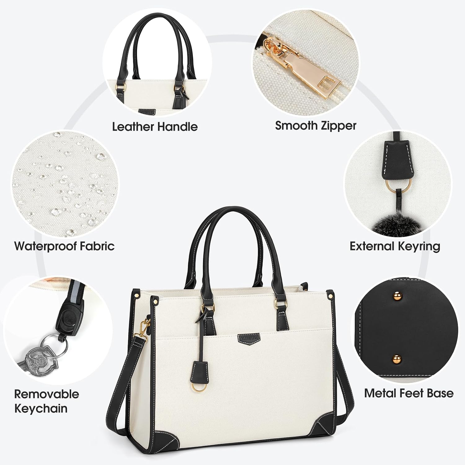 Thumbnail 4 de IGOLUMON Bolso de Mujer Grande 42,9 cm