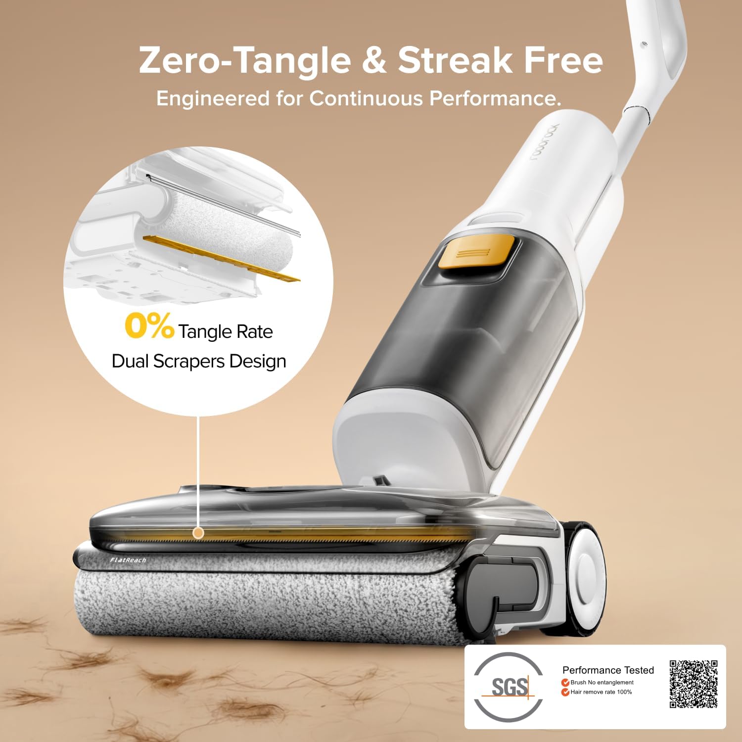 Thumbnail 5 de roborock F25 GT Gen 2 Wet-Dry Vacuum Mop, 20,000Pa Suction, 194°F Self-Cleaning