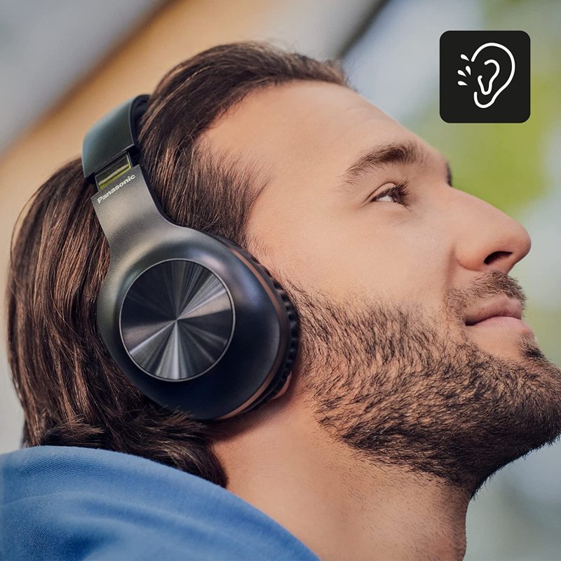 Detalle de Panasonic RB-HX220B: Auriculares inalámbricos ergonómicos para uso diario