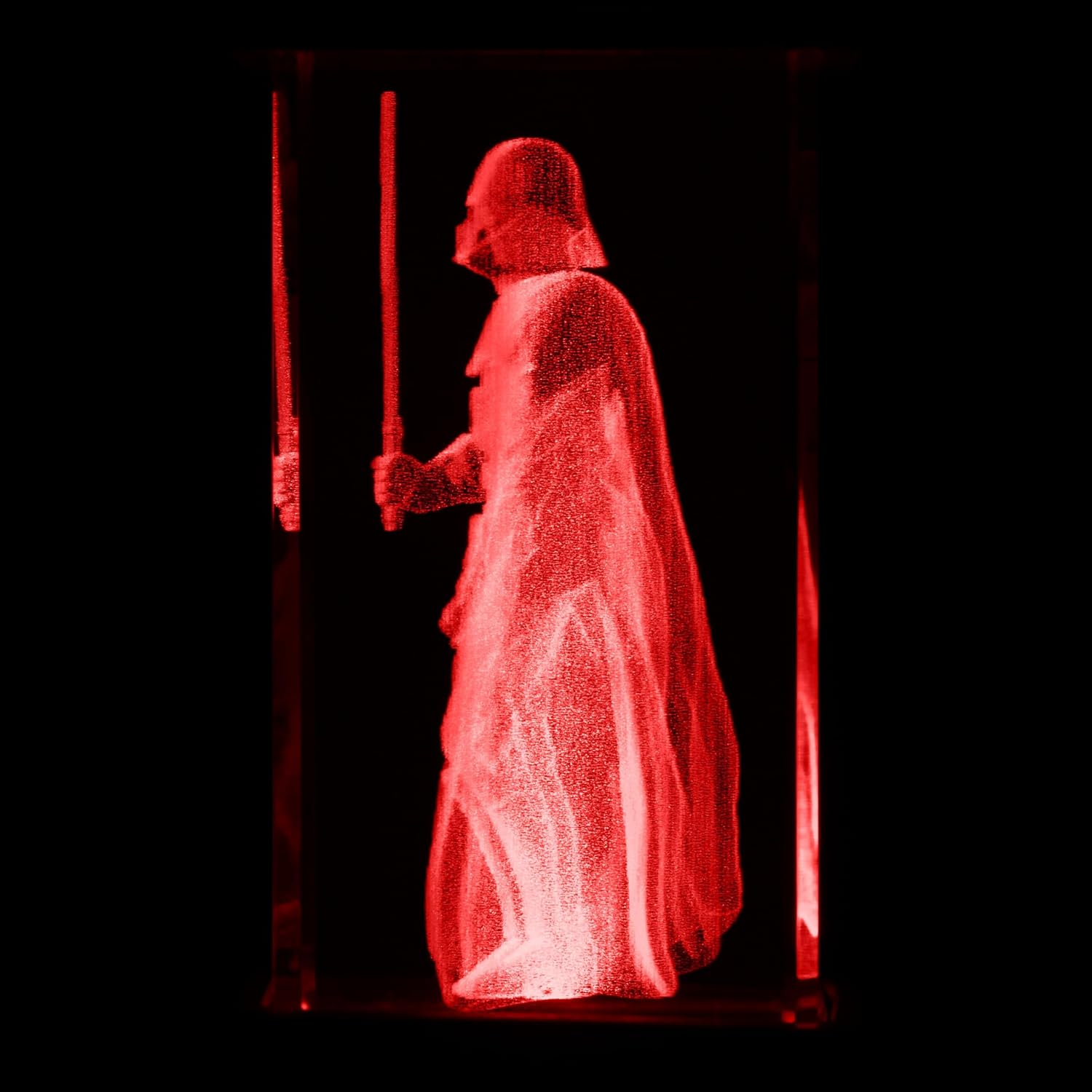 Thumbnail 4 de Lampada olografica Darth Vader: LED 3D per scrivania, regalo ufficiale Star Wars