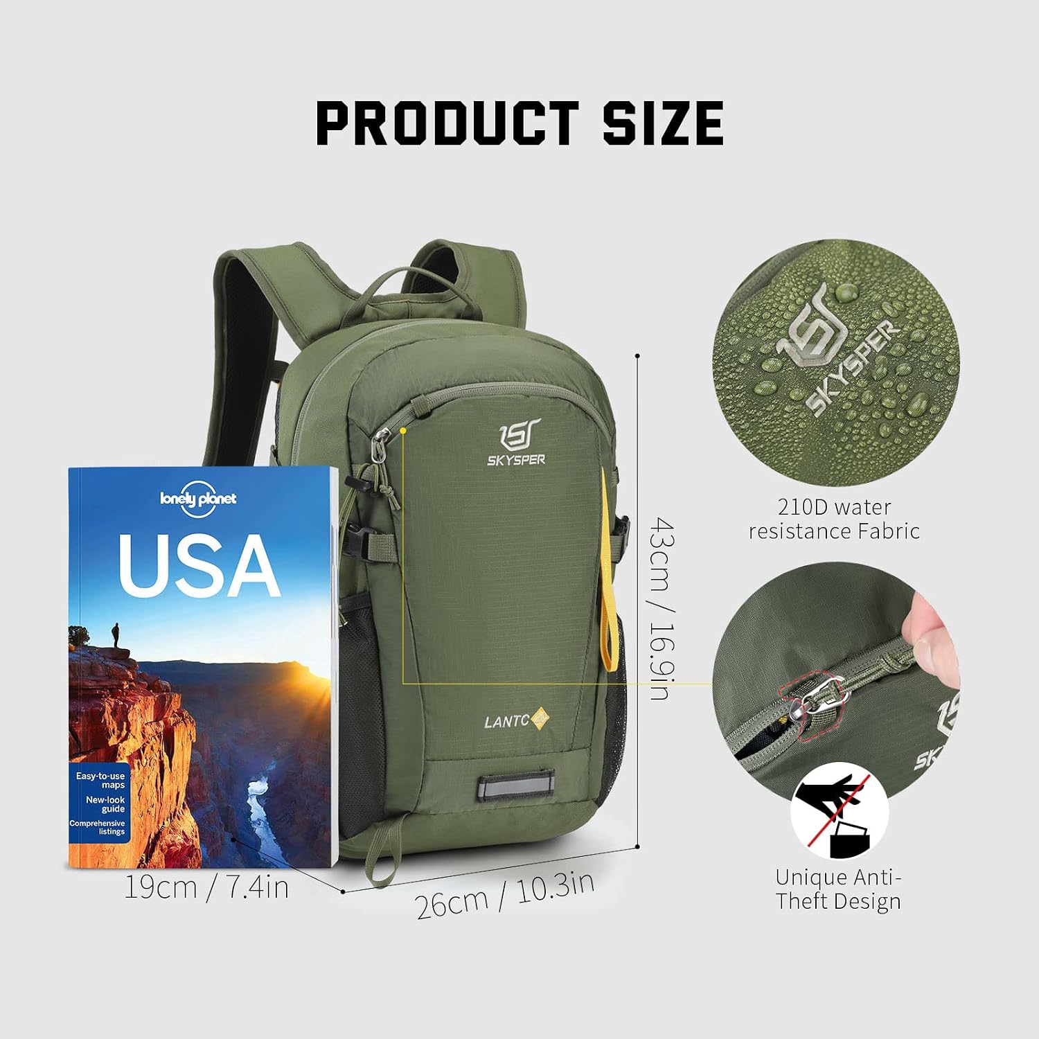 Thumbnail 4 de SKYSPER Small Hiking Backpack 30L