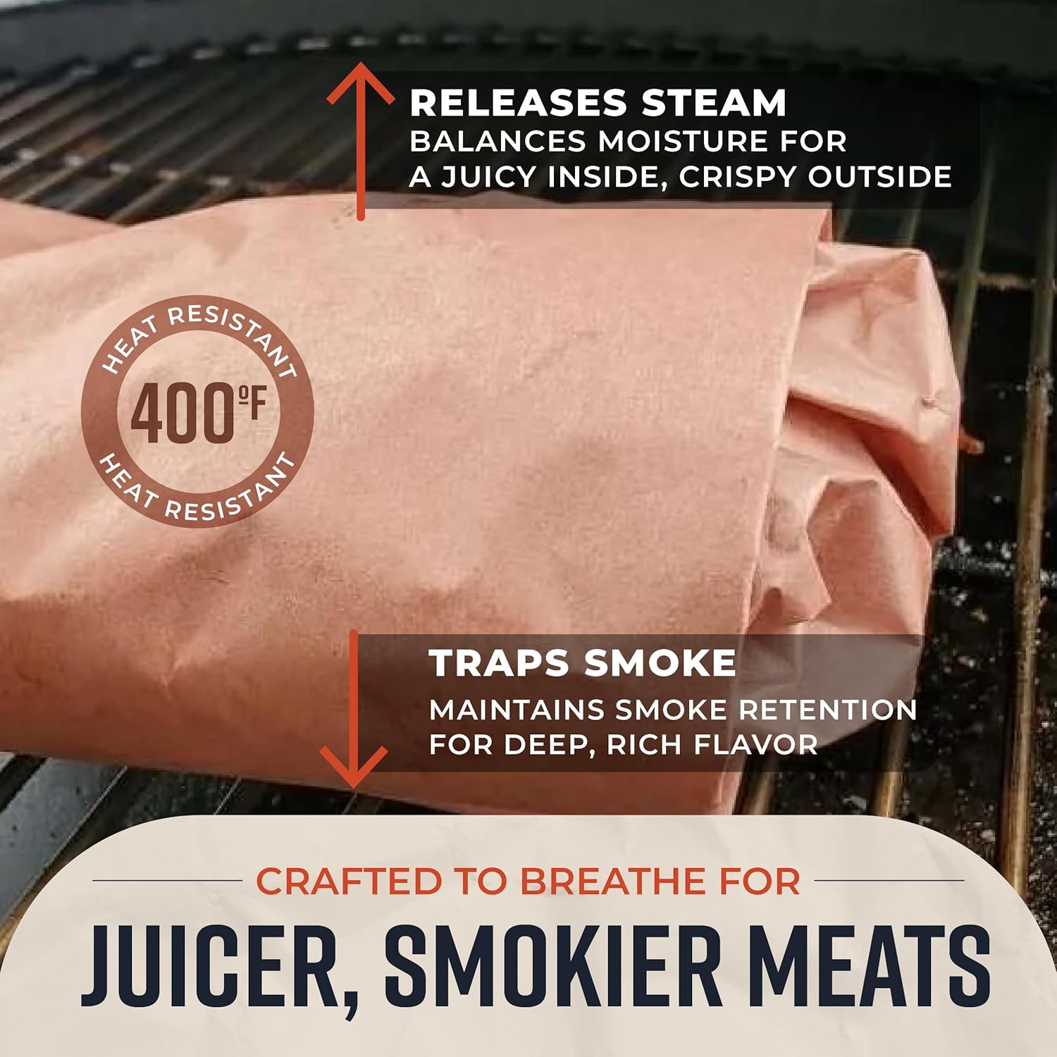 Thumbnail 5 de Bryco Goods Pink Butcher Paper 175' ⚖