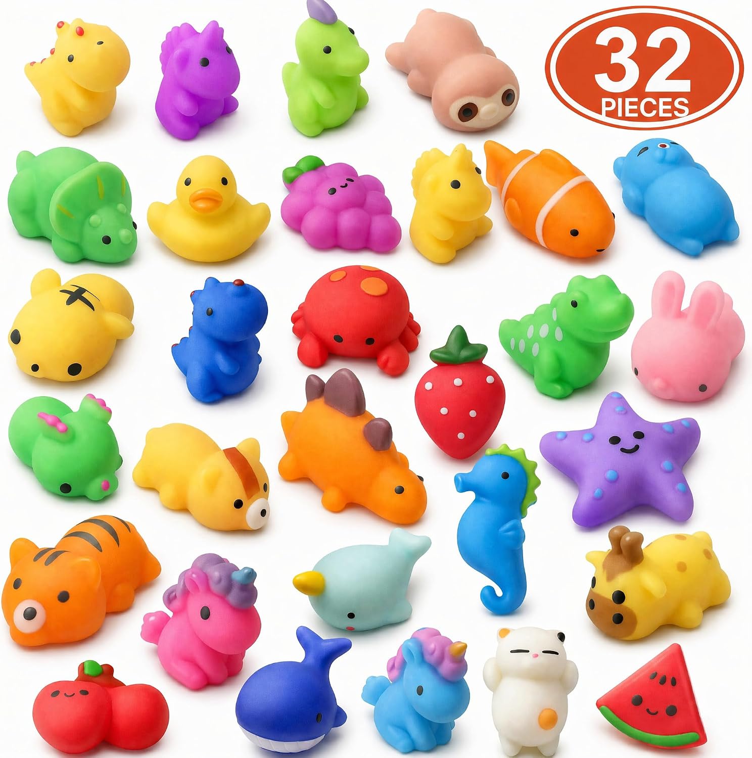 Detalle 2 de nobasco Squishies 26-Pack Mochi Cat Squishies