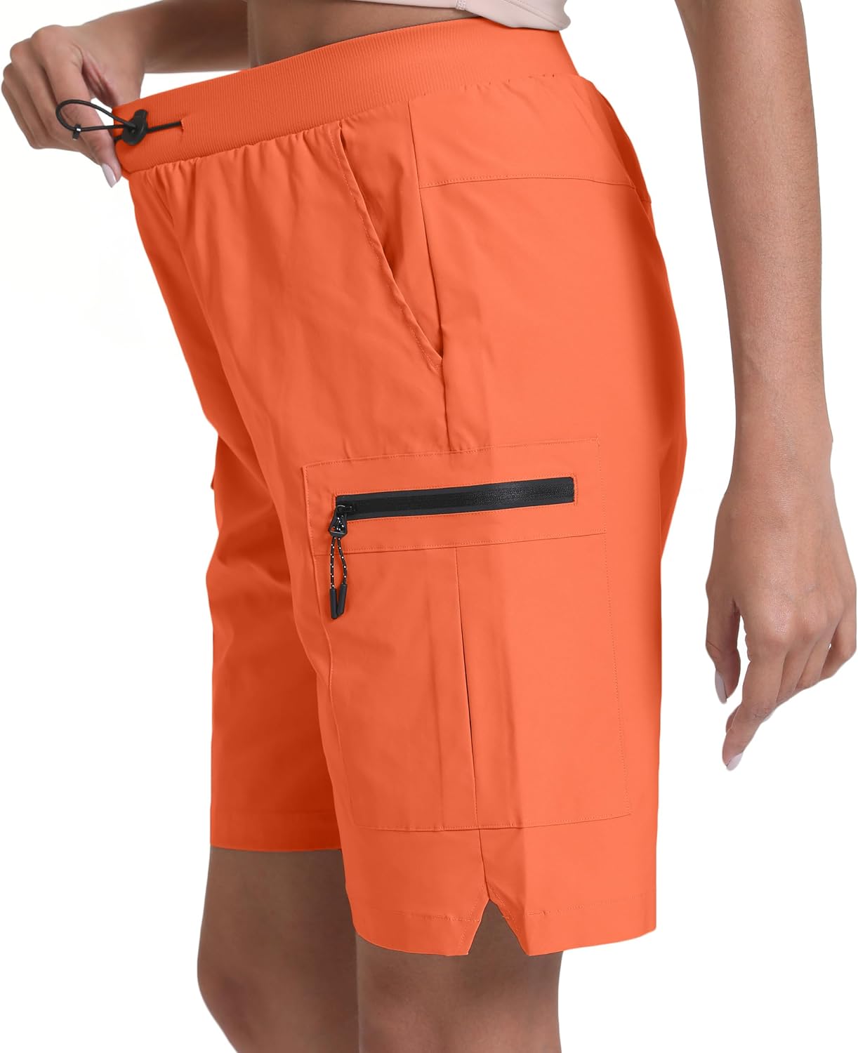 Detalle de zsenoxaxi Women's Hiking Cargo Shorts, Lightweight Quick-Dry, 4 Pockets