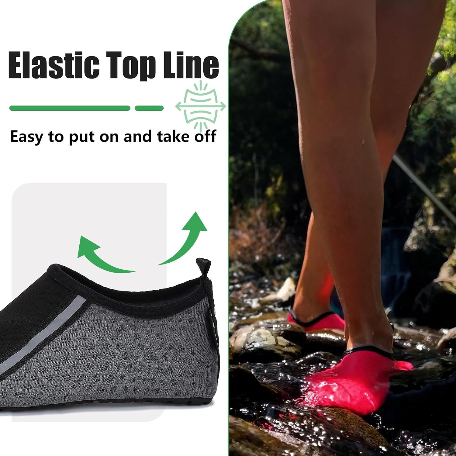 Thumbnail 6 de SAGUARO Scarpette da Scoglio – Scarpe sportive acquatiche unisex, modello resistente e comodo