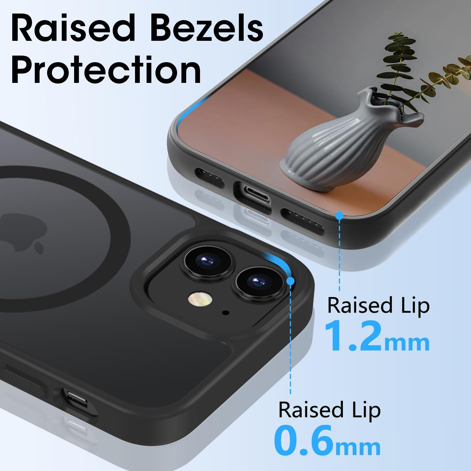 Thumbnail 4 de HGH Magnetisch Hülle iPhone 12 Mini MagSafe