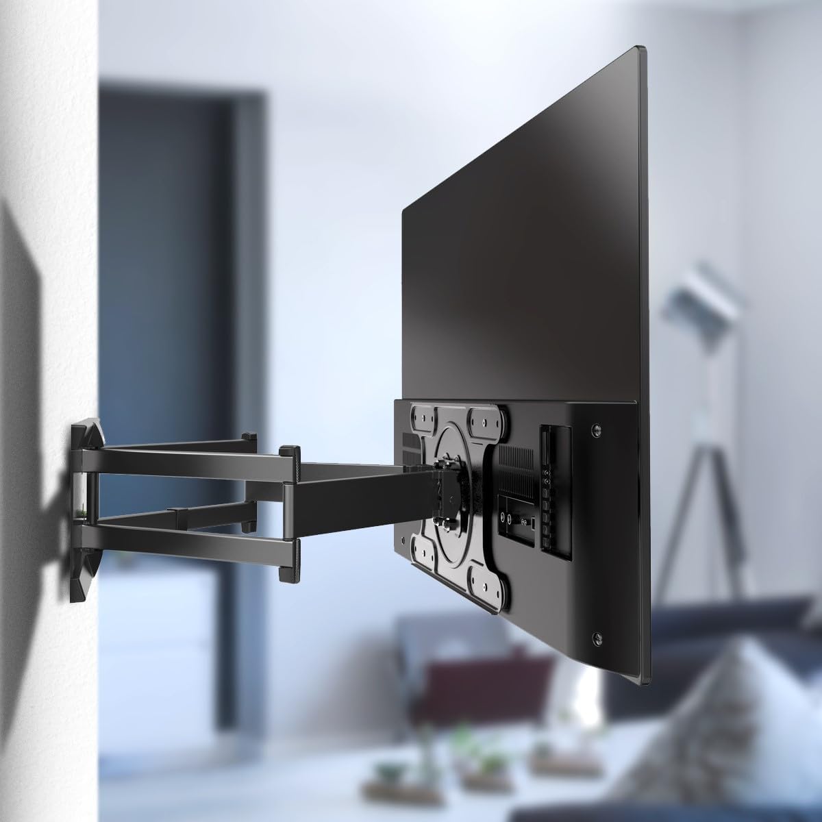 Thumbnail 6 de Meliconi SPACE SYSTEM DUALMOTION OLED: Staffa TV da parete doppio braccio per OLED 40"–82