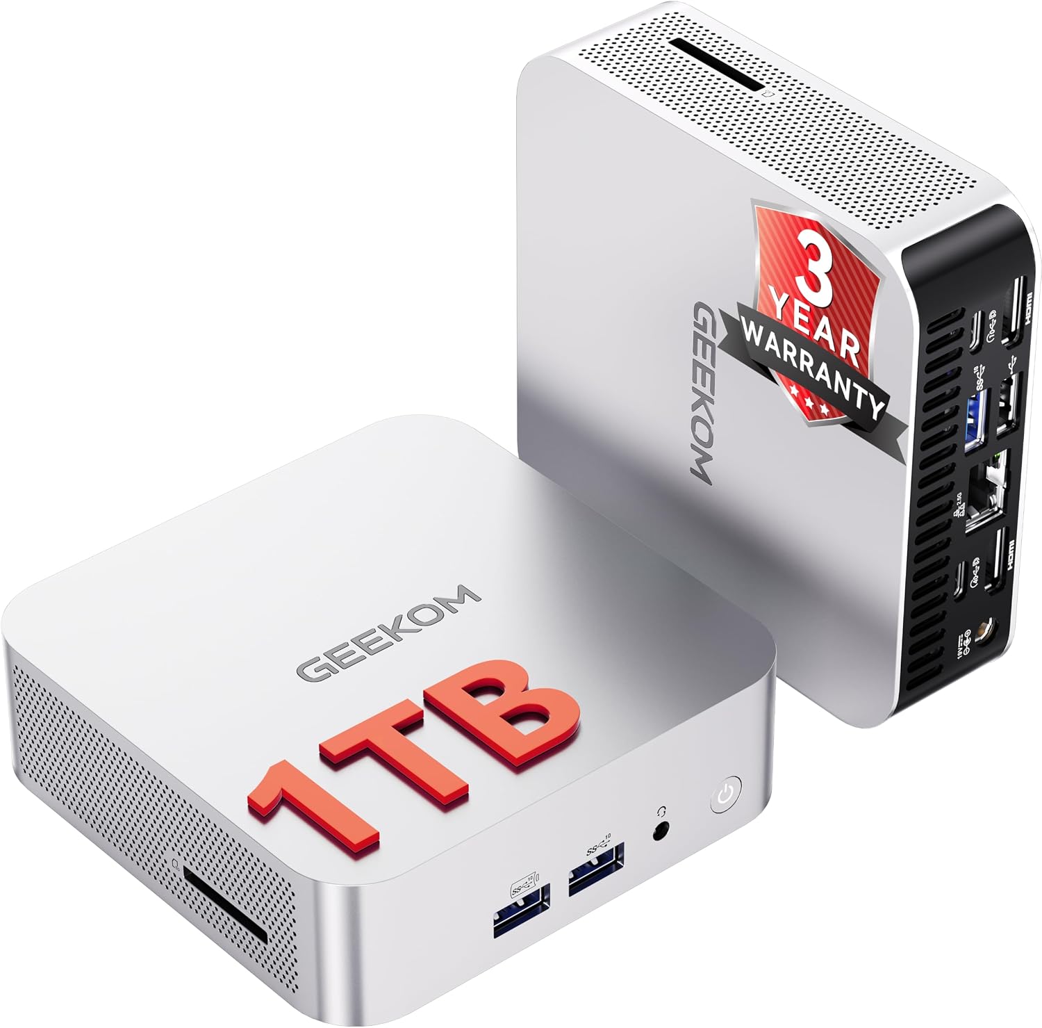 Detalle de GEEKOM A6 mini PC Ryzen 7 6800H