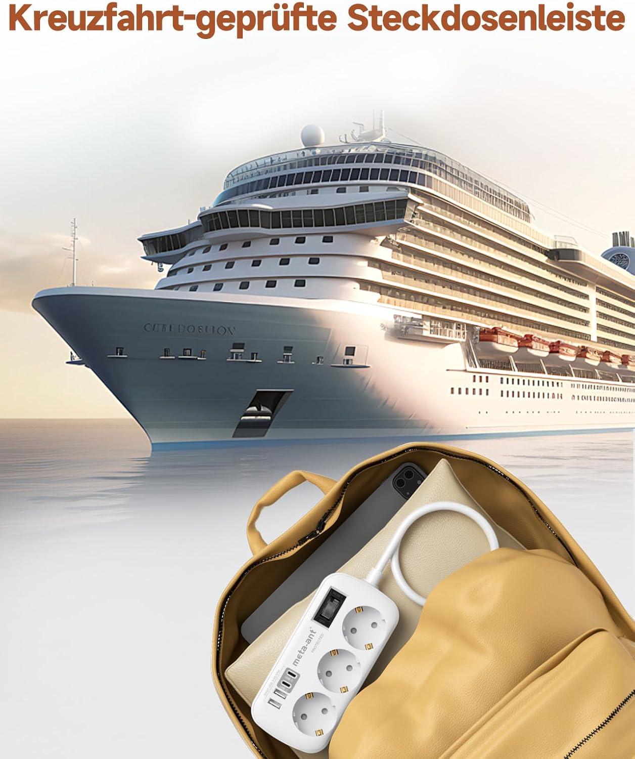 Thumbnail 4 de MetaAnt Typ G Reiseadapter 7-in-1