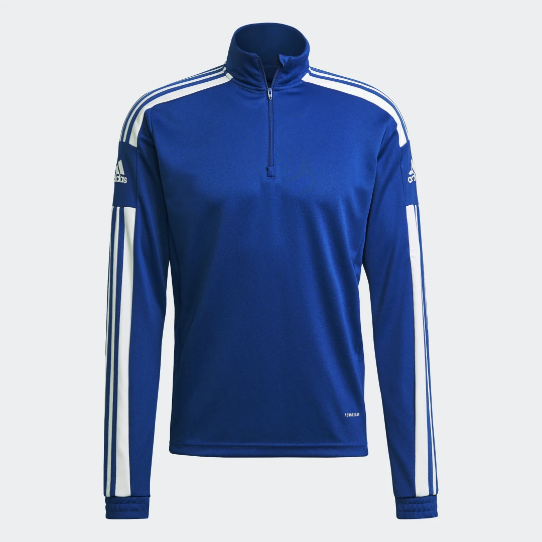 Detalle de Sudadera entrenamiento Squadra 21 de Adidas – azul