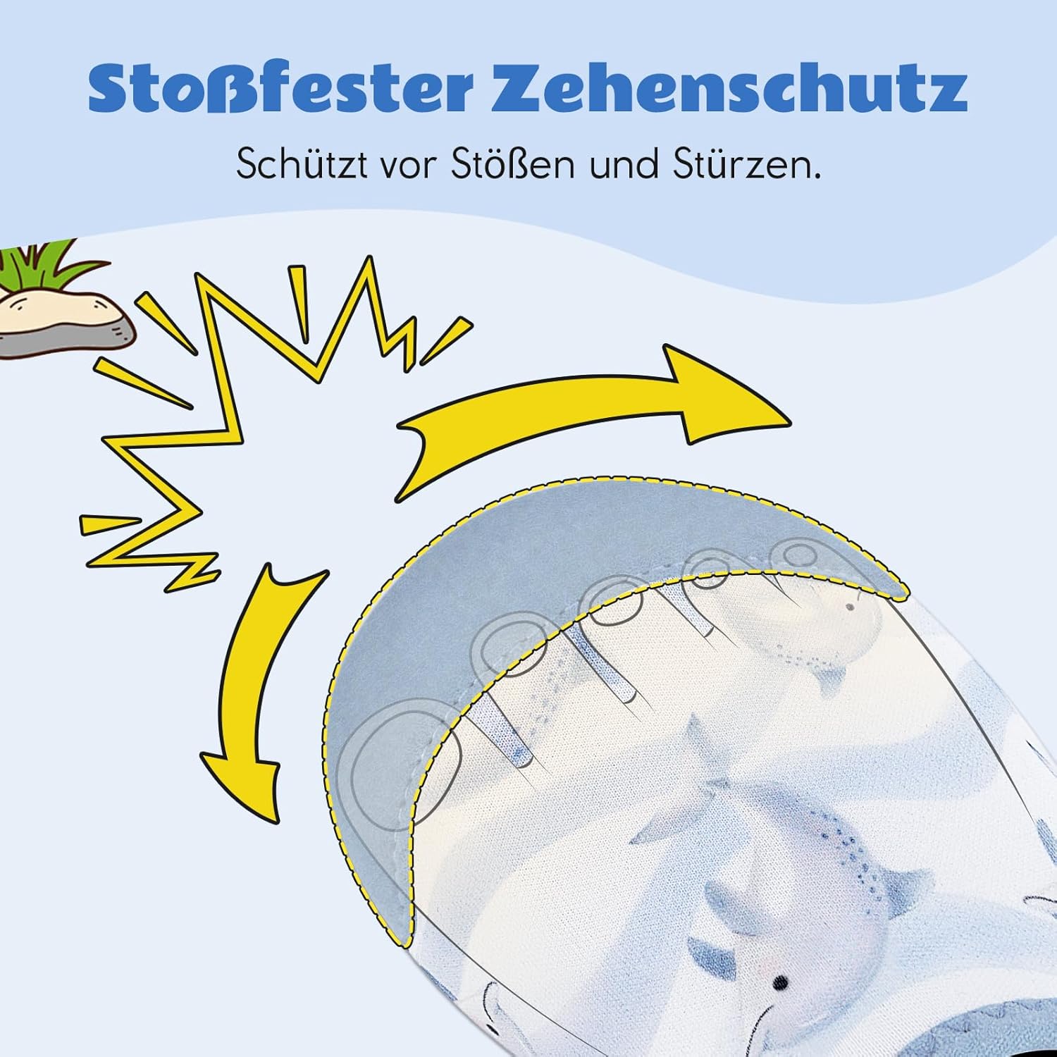 Thumbnail 2 de IceUnicorn Kinder-Strandschuhe: schnelltrocknende Badeschuhe mit rutschfester Gummisohle