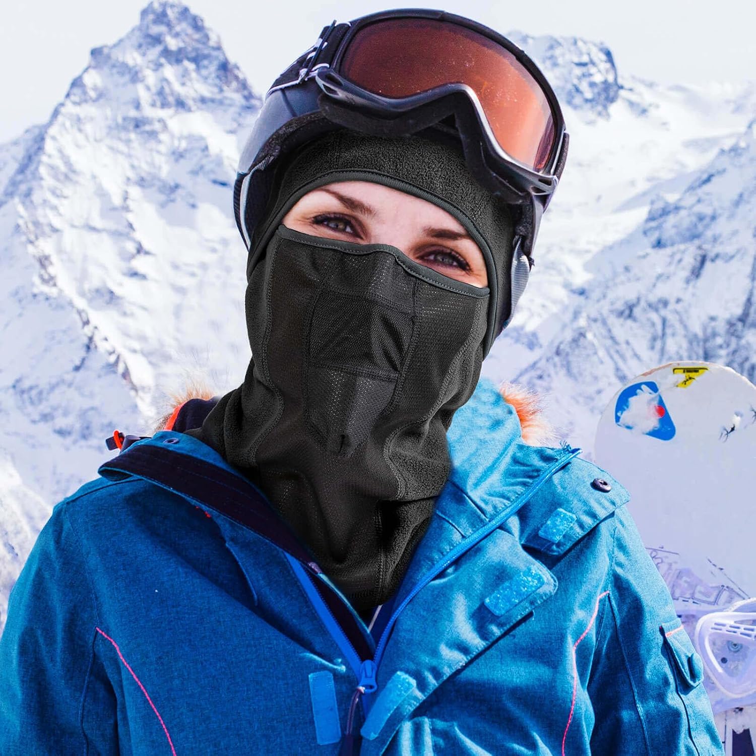 Detalle 2 de FanVince Winter Balaclava Face Mask with Polar Fleece and Mesh Breathing Panels