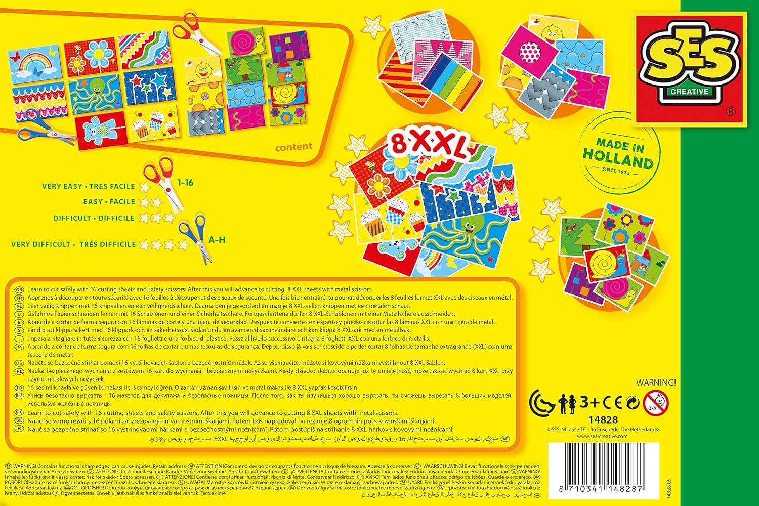 Thumbnail 5 de SES Creative Kit Découpage 16 feuilles ✂️