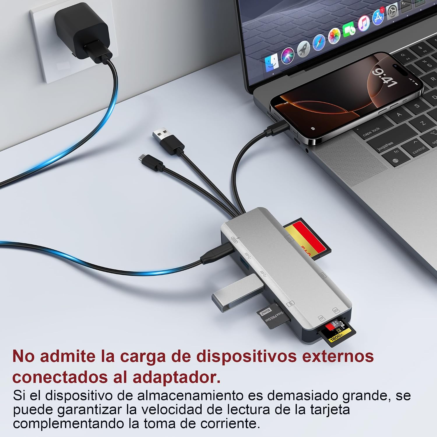 Thumbnail 6 de 8in1 SD Kartenleser USB 3.0 312 MB/s