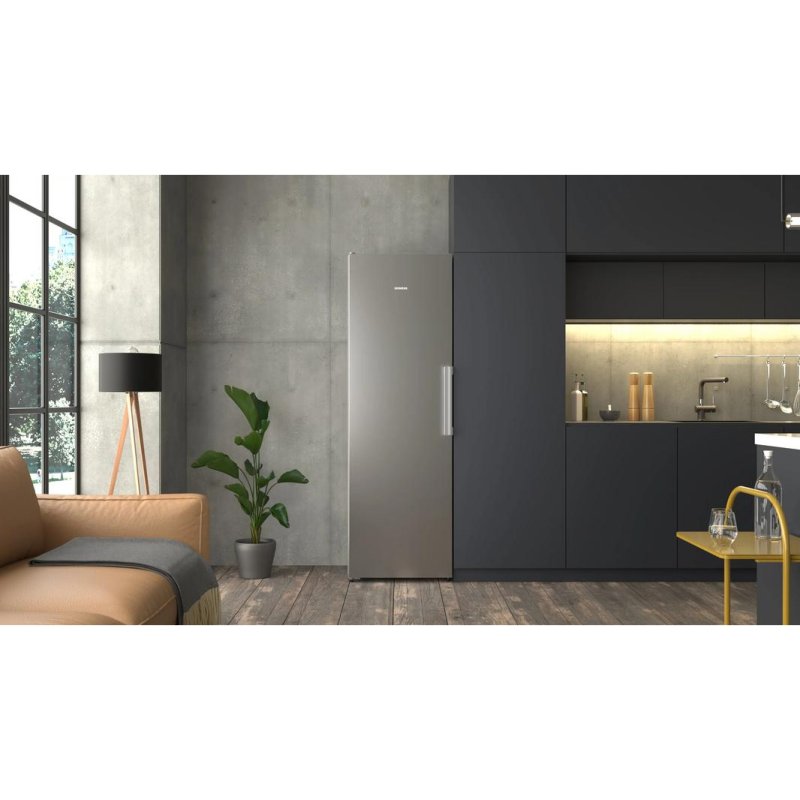 Detalle de Siemens KS36NVICG: Frigorífico combi Total No Frost de 186 cm, 402 L, acabado inox con WiFi