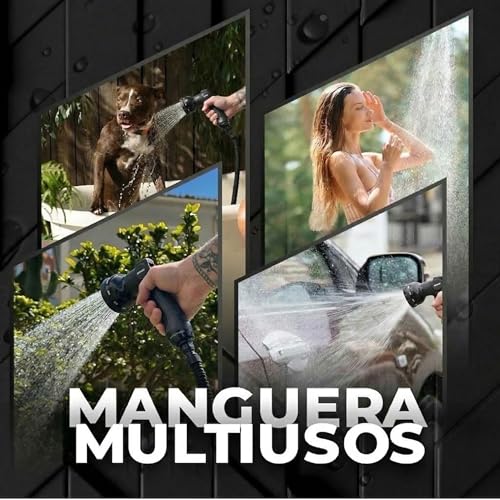 Thumbnail 6 de Manguera Jardin 15m – MITHJEM Poliester 3750D Alta Densidad con Conectores Metalizados 1/2" y 3/4