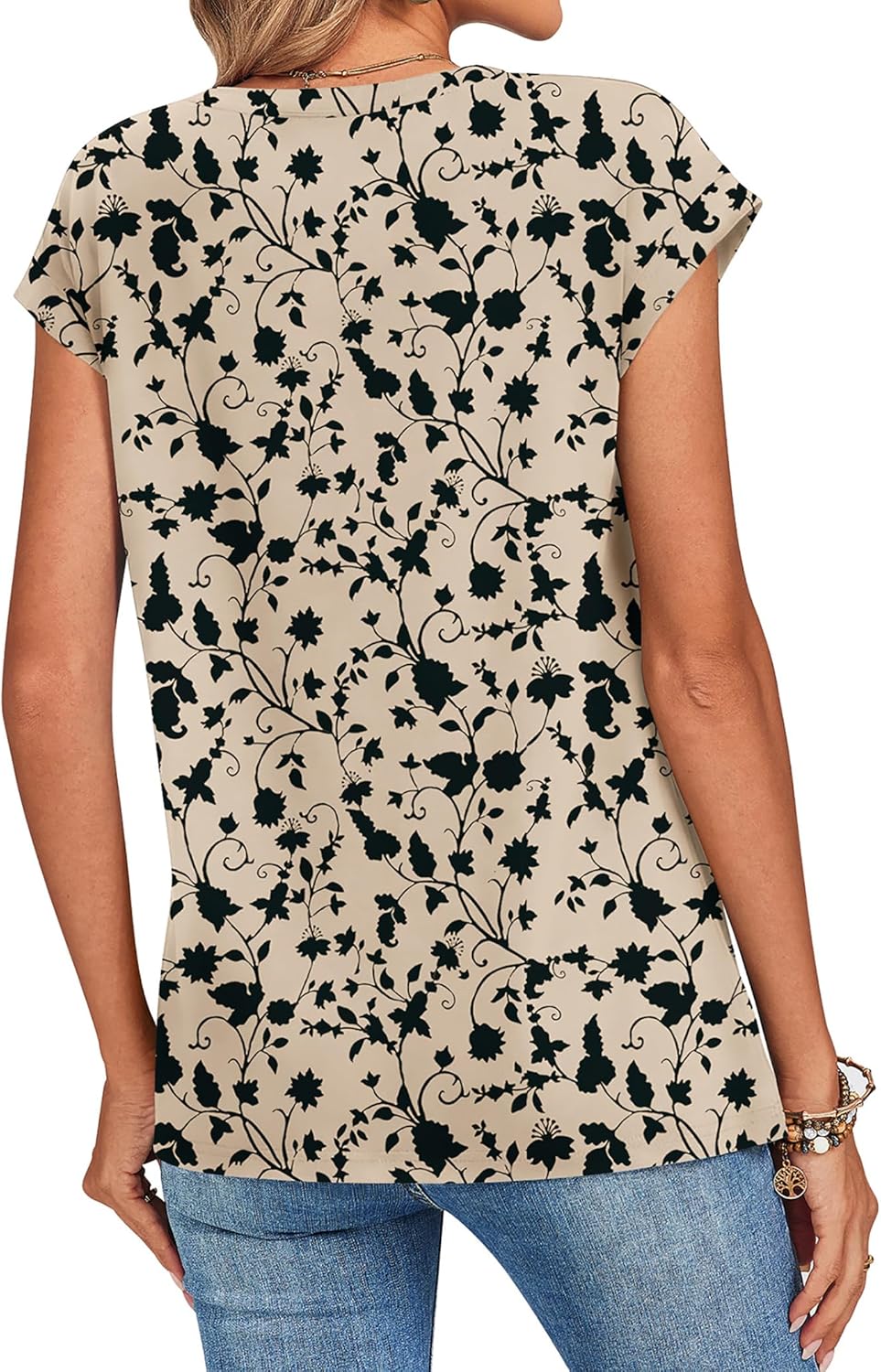 Thumbnail 3 de Zeagoo Women's Summer Casual Cap Sleeve Tops: Versatile, Year-Round Layering