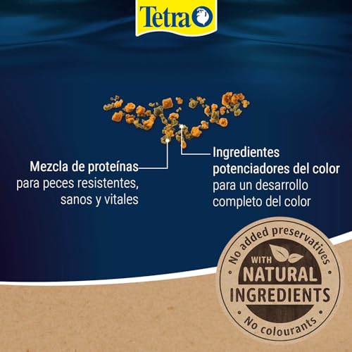 Detalle 2 de Tetra Rubin Granules alimento para peces 250 ml 🐟