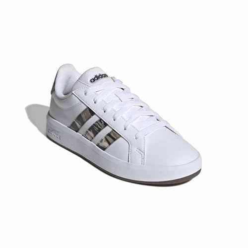 Thumbnail 2 de Adidas Grand Court 3.0 Shoes Junior - FTWR White/Tent Green/GUM5