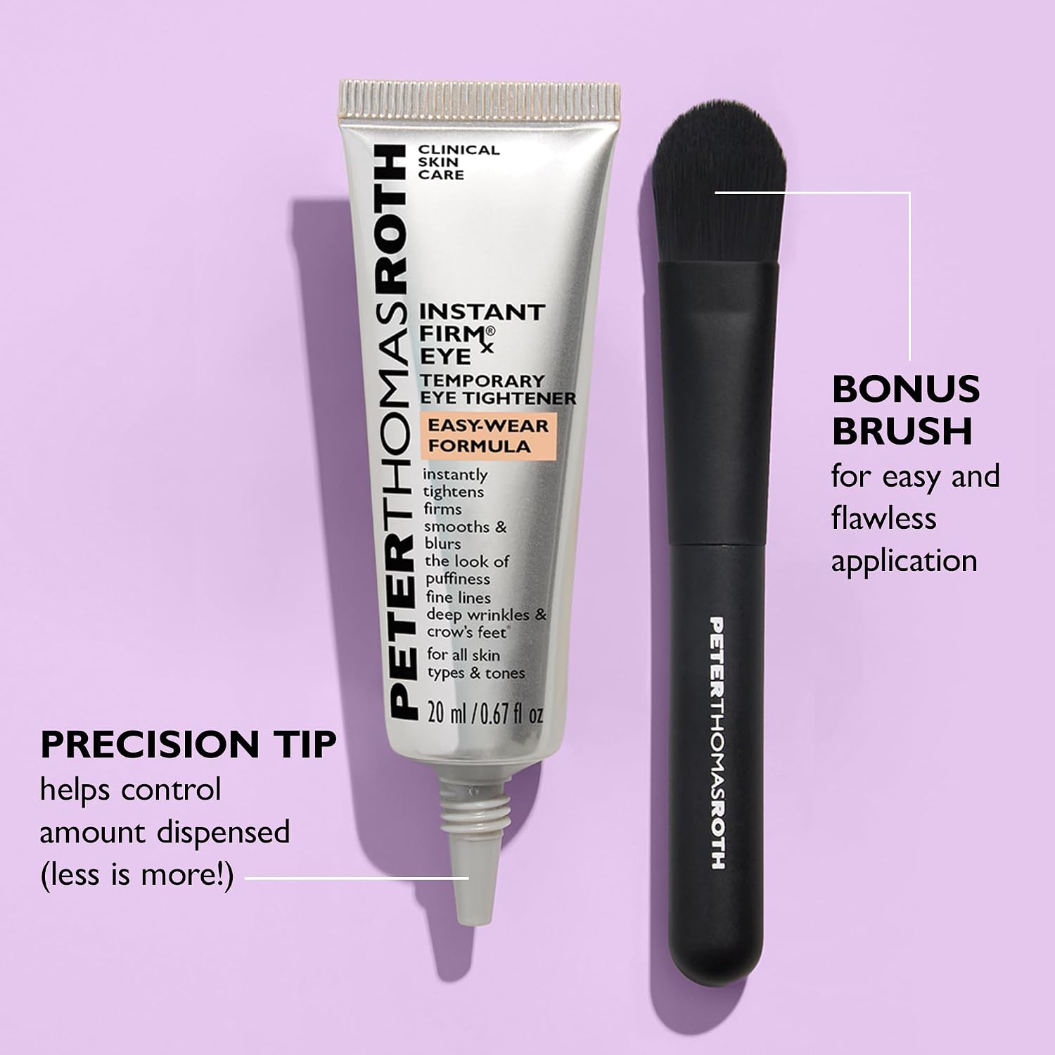 Detalle 2 de Peter Thomas Roth Instant FIRMx Eye Temporary Eye Tightener Easy-Wear Formula