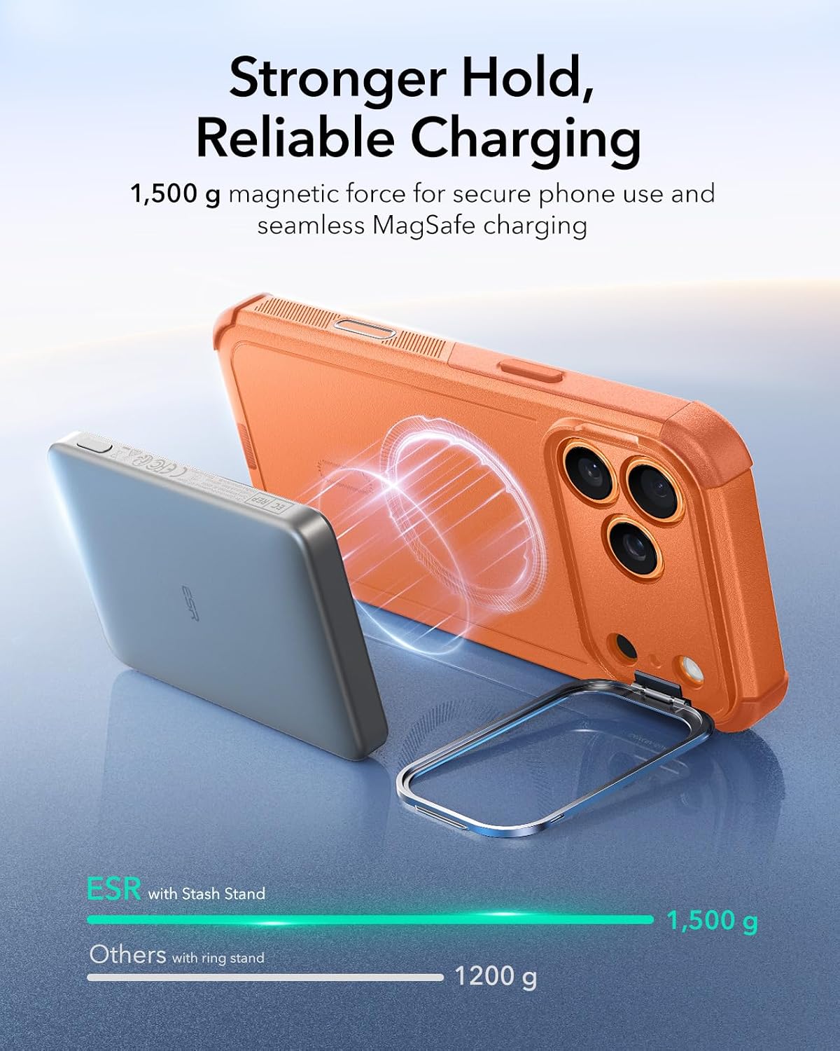 Thumbnail 6 de ESR iPhone 17 Pro Max case with MagSafe 7X military drop protection