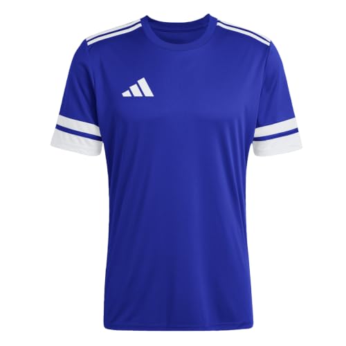 Detalle de Adidas Squadra25 Jersey de manga corta para hombre (Royal Blue/White) – talla L