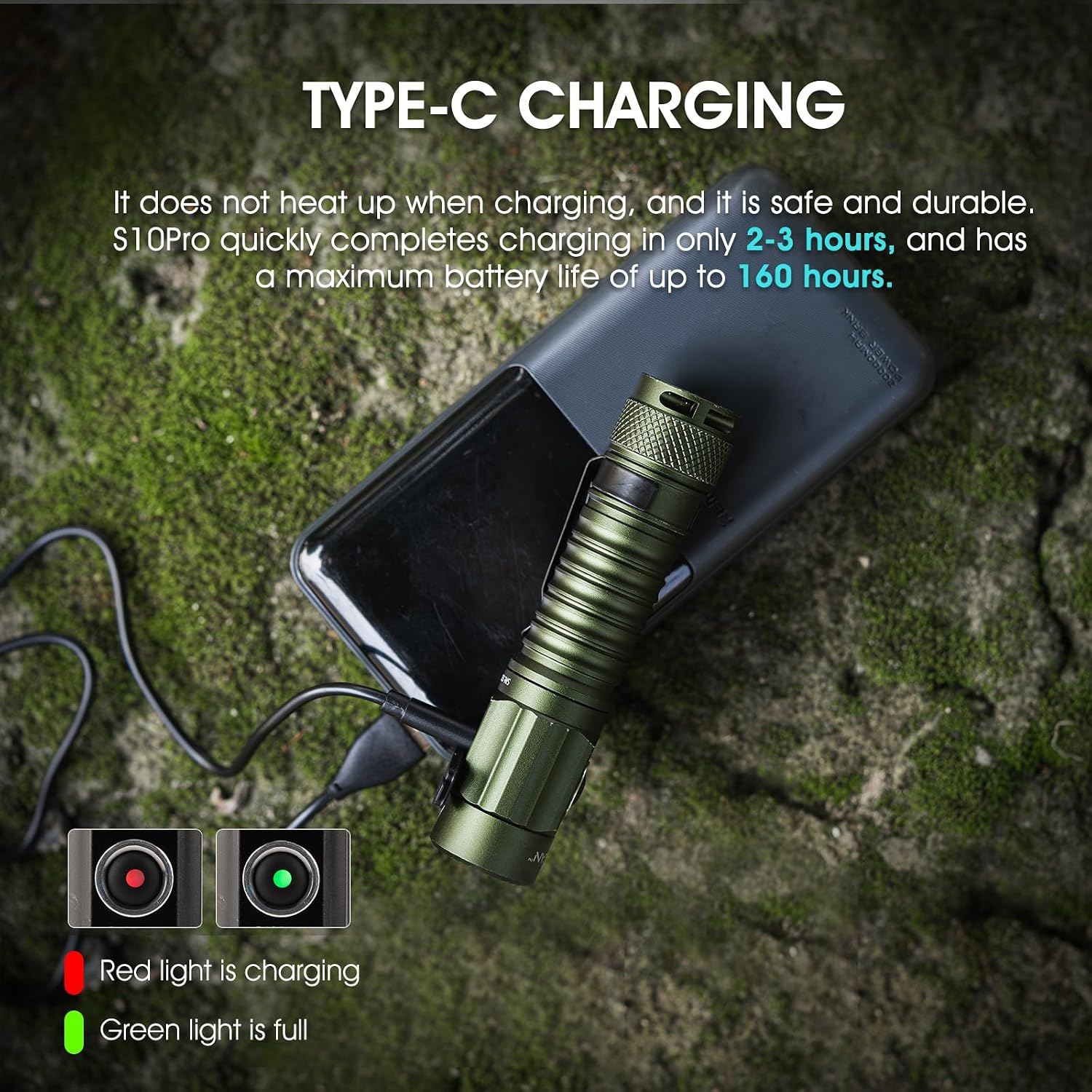 Thumbnail 4 de Rechargeable LED Torch 2500 Lumens — Small Tactical Magnetic IPX8 Waterproof