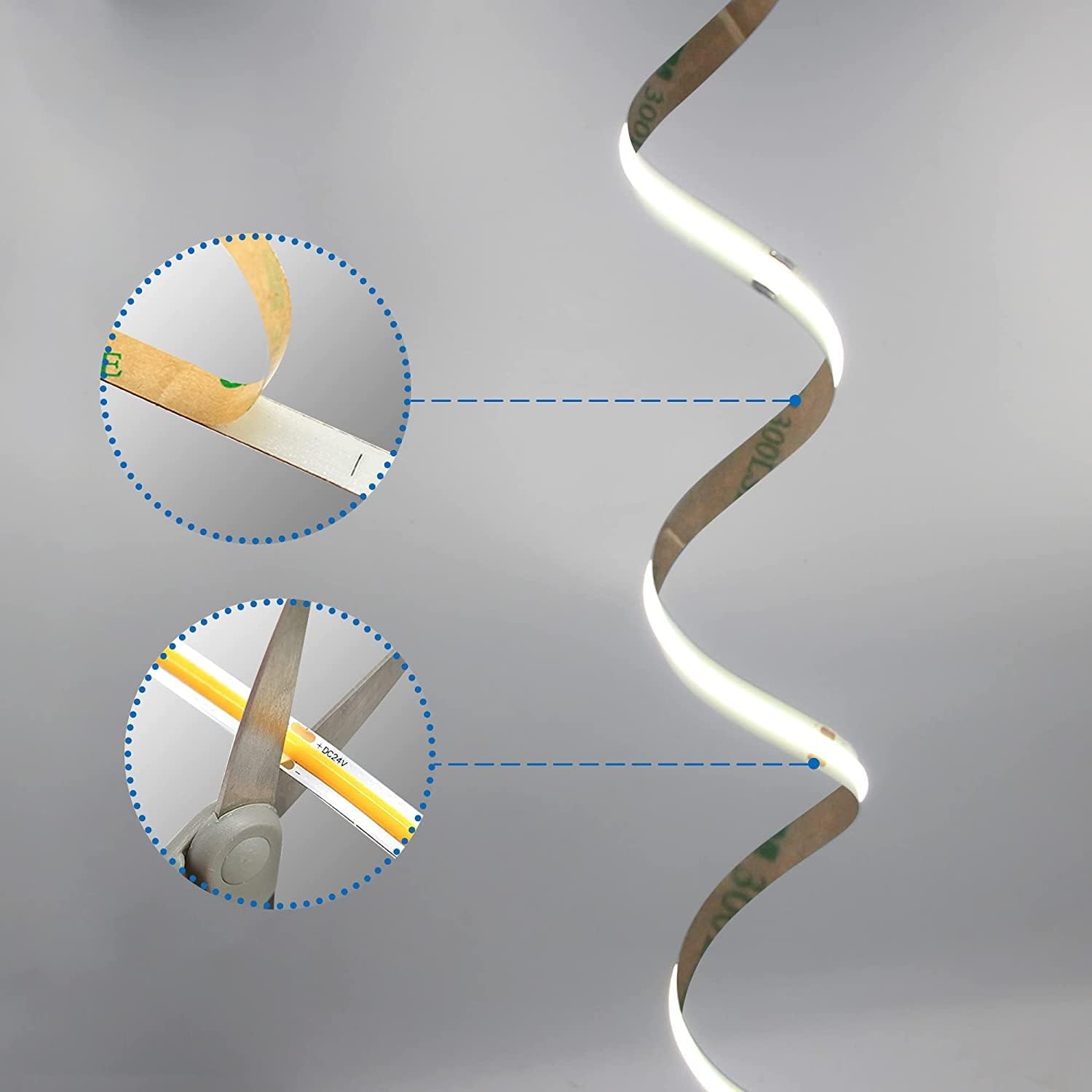 Thumbnail 4 de TTWAY COB LED Strip Lights 10M