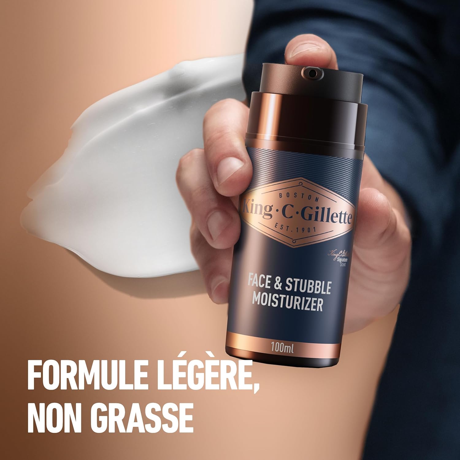 Thumbnail 3 de Coffret de soins barbe homme Gillette King C. : nettoyant 3-en-1 visage & cheveux 350 ml + soin hydratant 100 ml