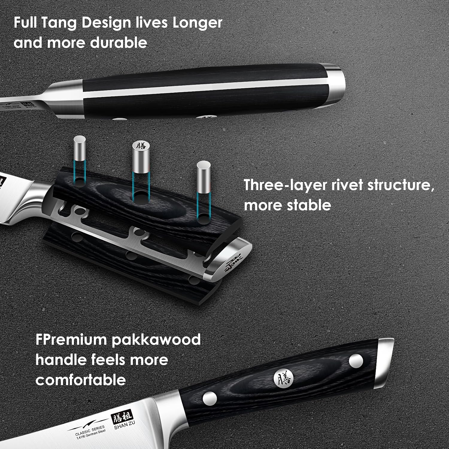 Detalle 2 de SHAN ZU Fillet Knife, 7-inch