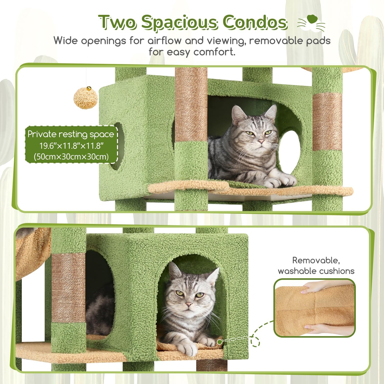 Detalle de Globlazer 74-Inch Cat Tree