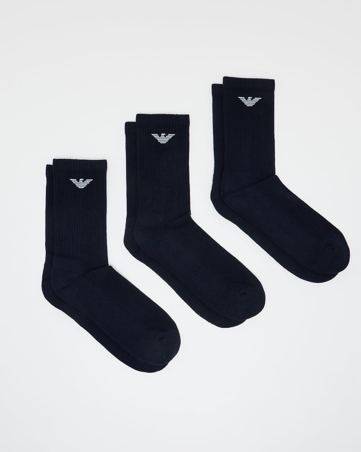 Detalle 2 de Emporio Armani Casual 3 paia calzini corti