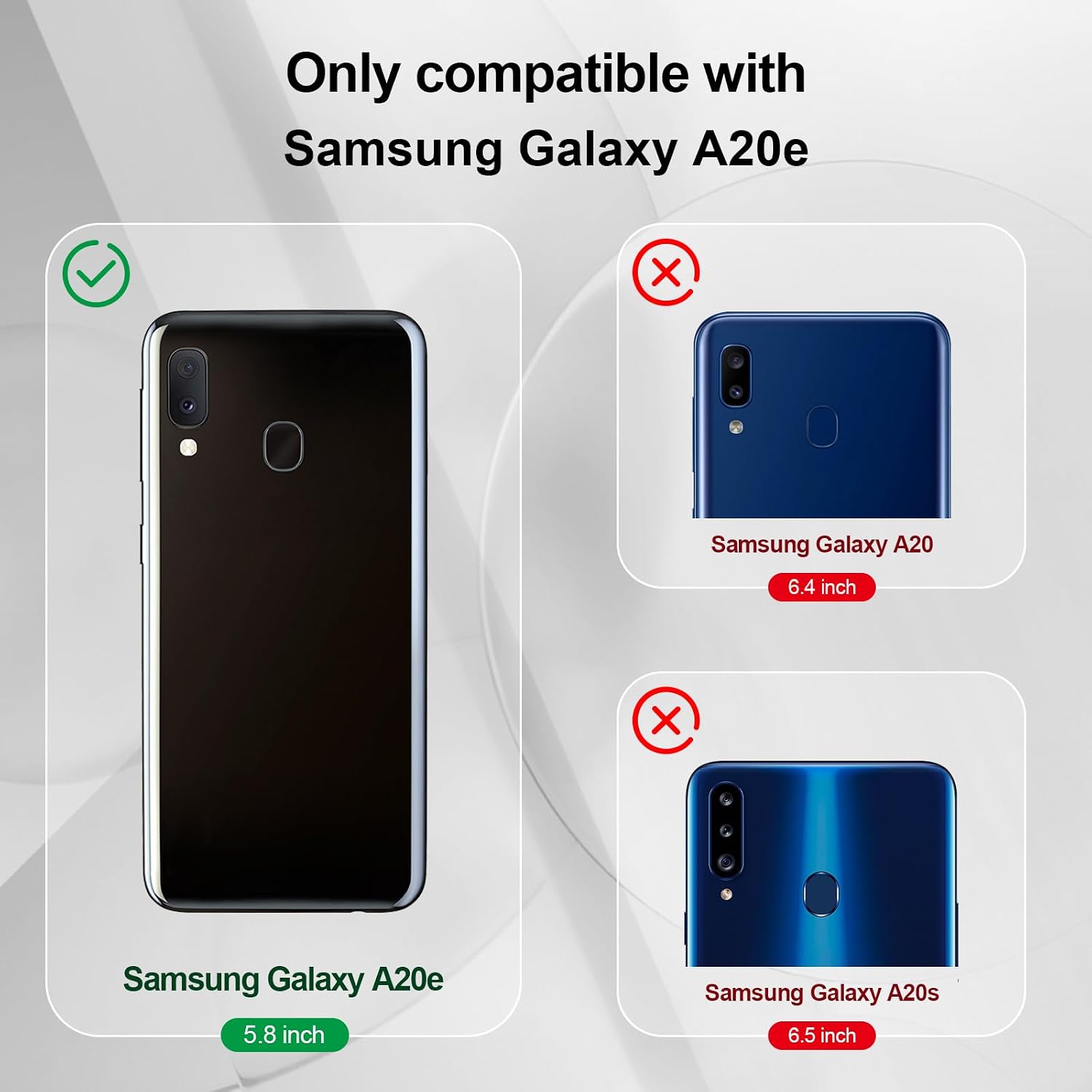 Thumbnail 3 de Btstring Hülle für Samsung Galaxy A20E – Hochwertiges Silikon Case in Lila