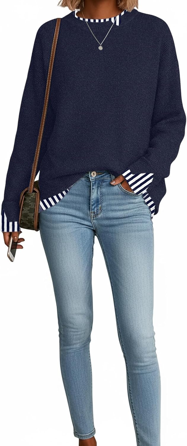 Thumbnail 1 de Disamer Womens Sweaters Cozy Oversized Pullover 2026