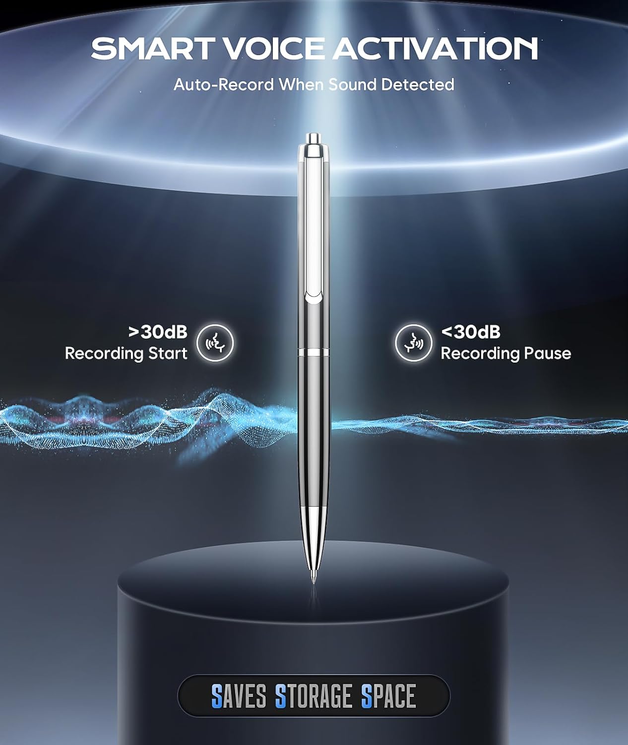 Thumbnail 4 de 64GB Digital Voice Recorder USB-C