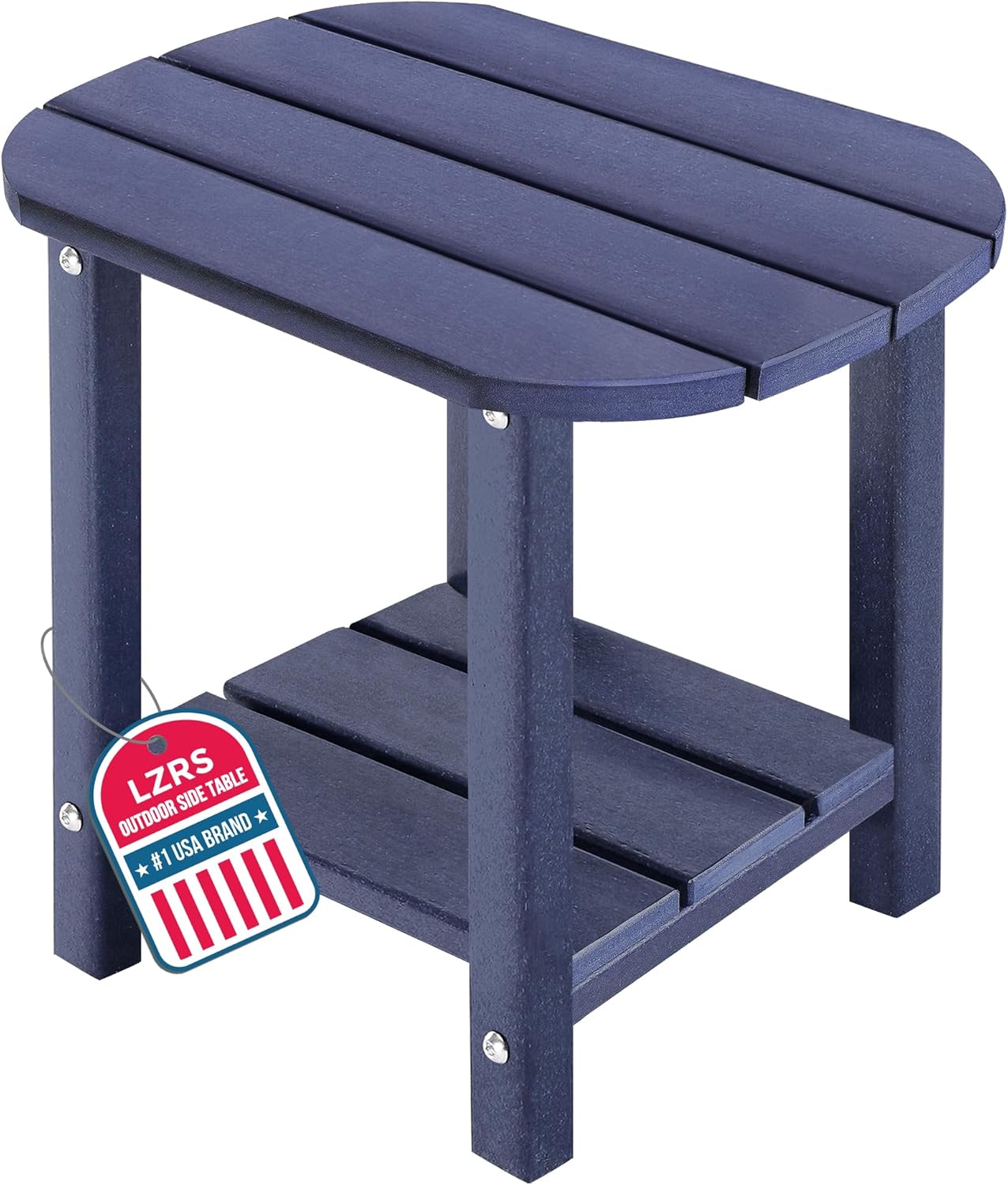LZRS Patio Side Table, 2-Tier