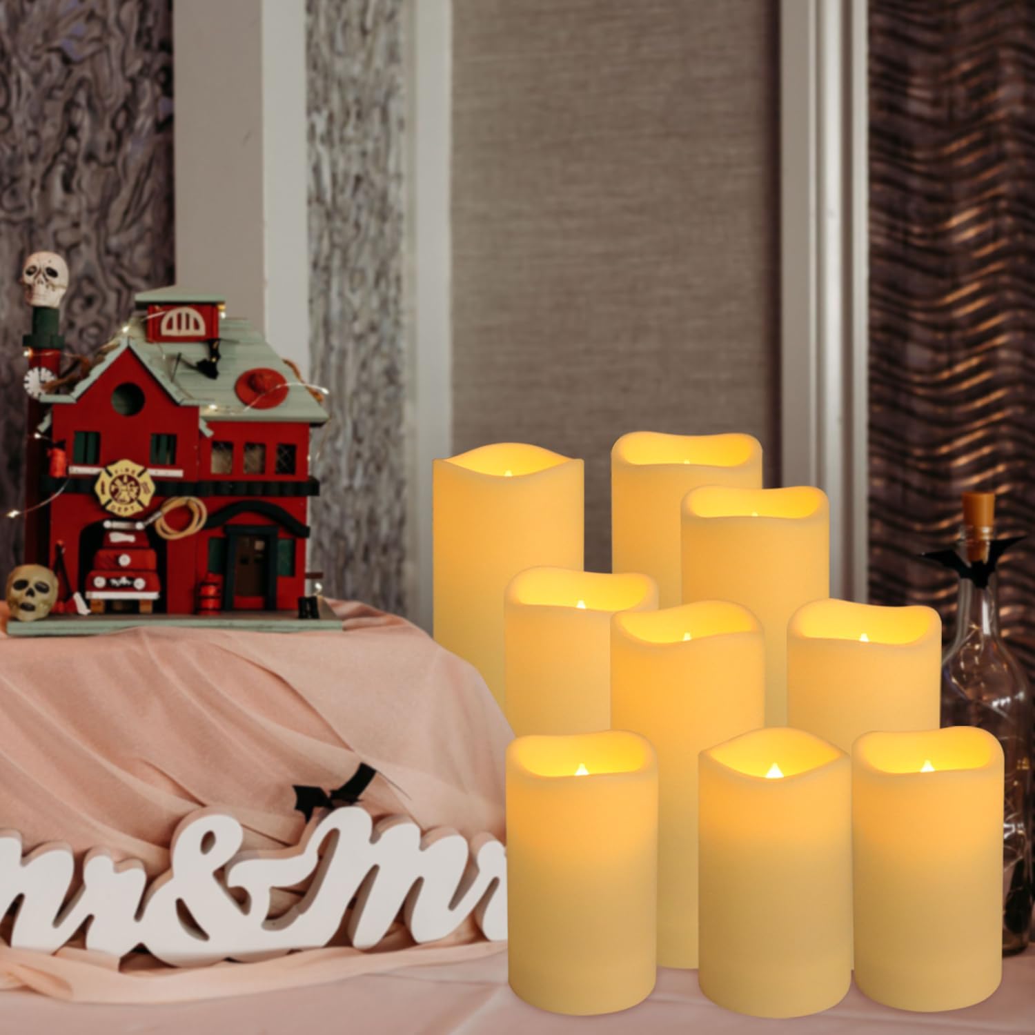 Detalle 2 de fclayvts LED Flameless Candles, 24-Pack