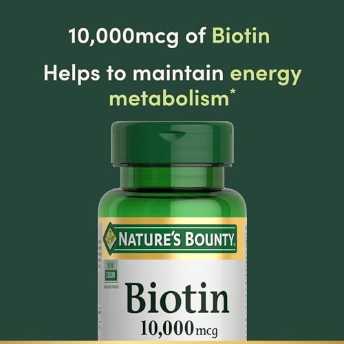 Detalle de Nature's Bounty Biotin Hair Skin and Nails Vitamins, 120 Softgels