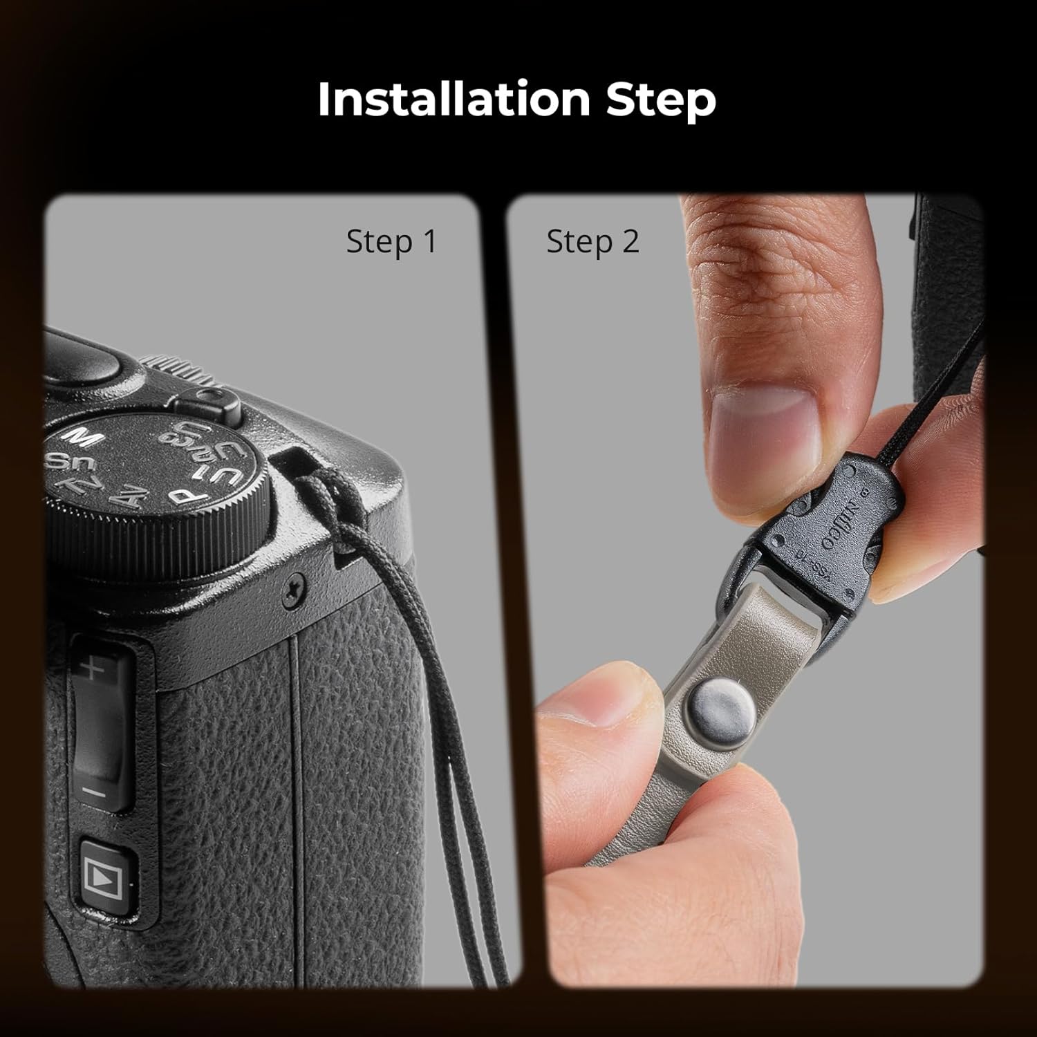 Thumbnail 2 de SmallRig QR Wrist Strap Schnellwechsel-Handgelenkriemen 5682 für Ricoh GR, Sony ZV & Canon G7 X Mark III