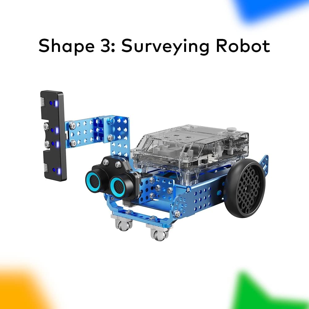 Detalle de Makeblock Modulo Aggiuntivo 3 in 1 Smart World per mBot2: braccio, trasportatore e robot di rilevamento