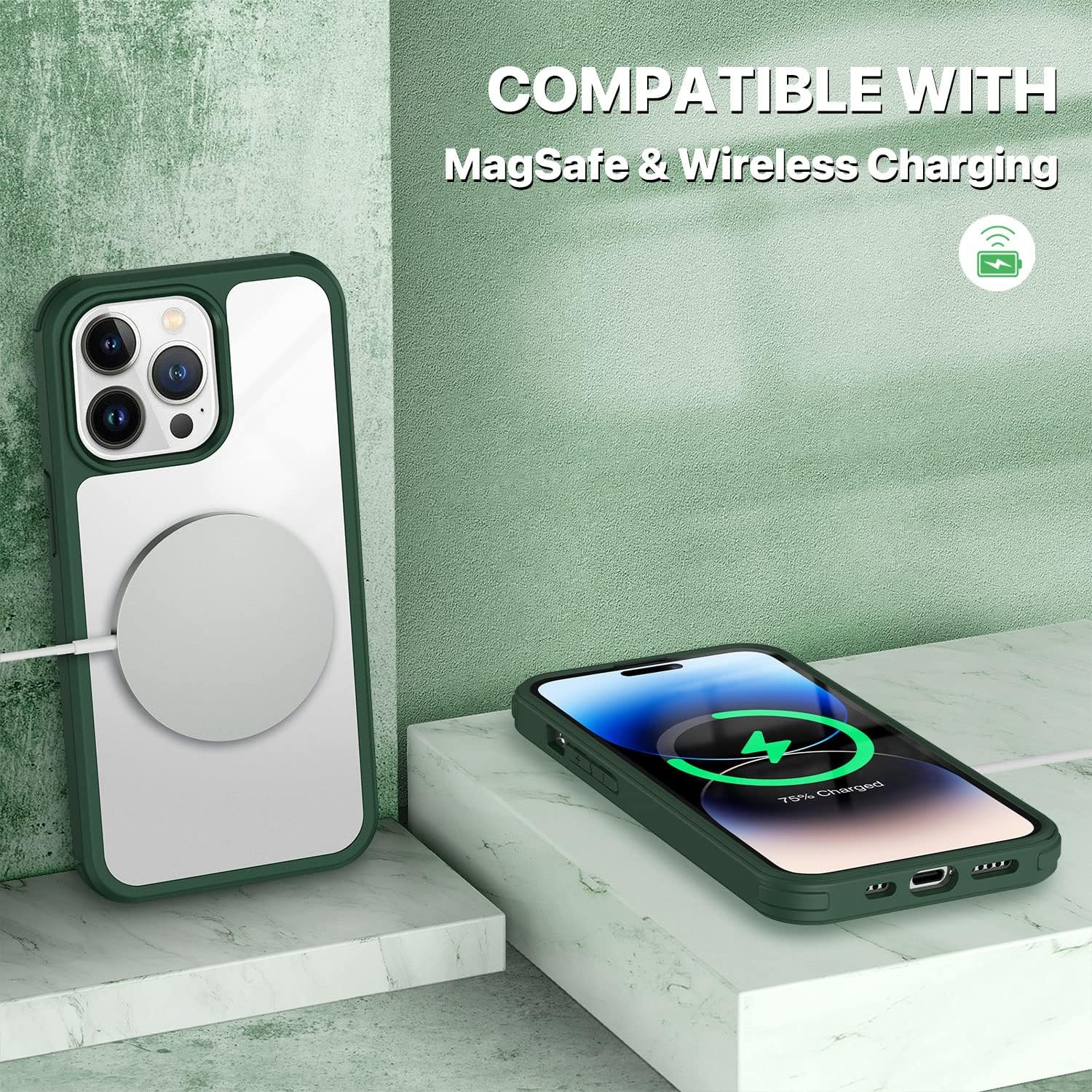 Thumbnail 6 de CENHUFO iPhone 14 Pro case with glass